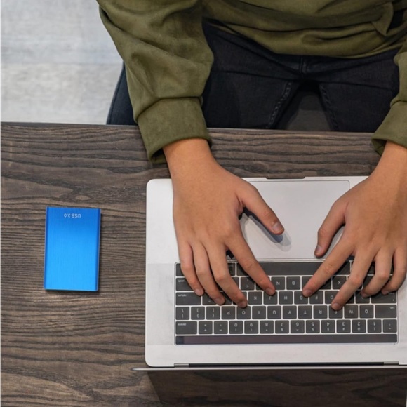 2TB External Metal Hard Drive Mobile Hard Disk Storage New - Picture 3 of 12